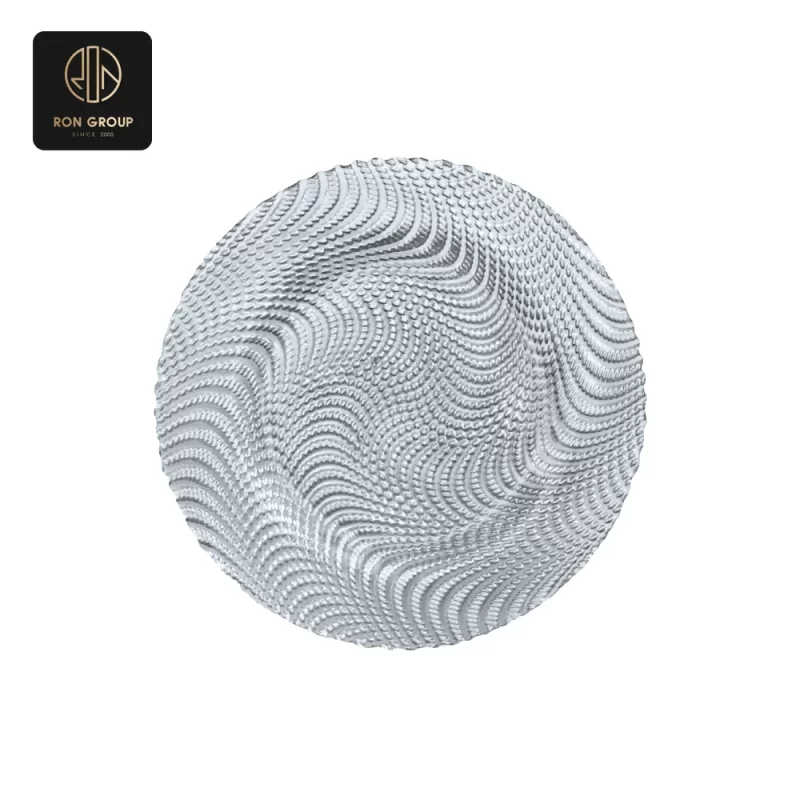 Elegant Glass Plate Series C