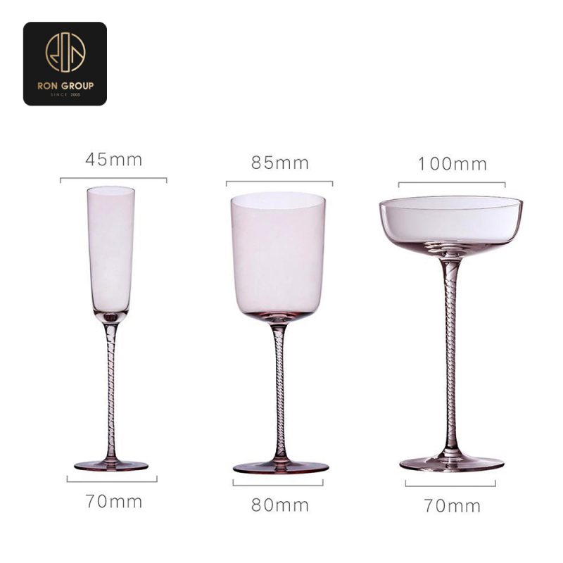 Colored Glass Cup Series Q