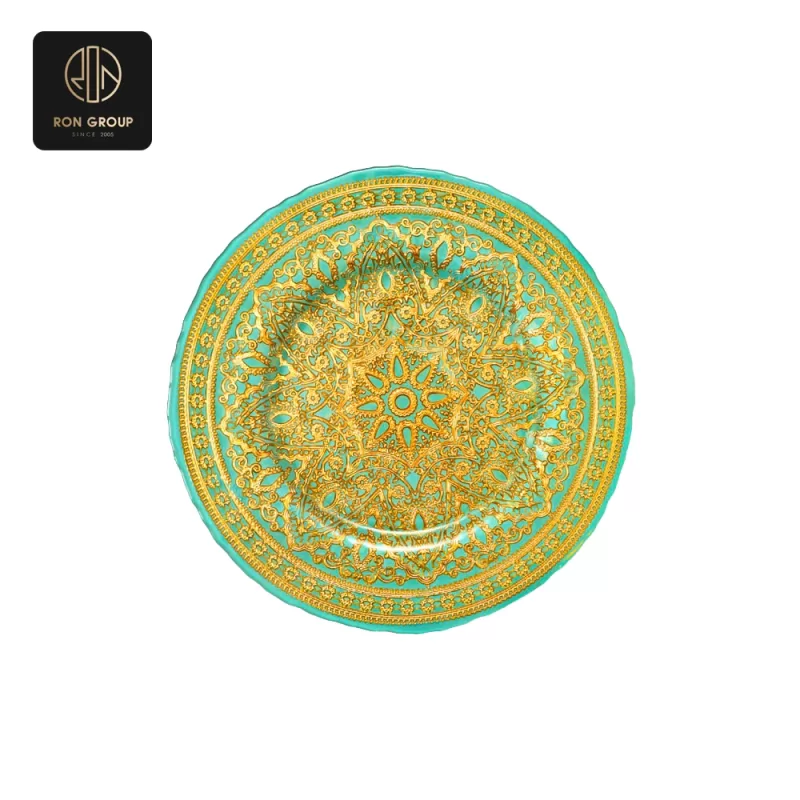 Elegant Glass Plate Series F