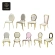 Gold Frame Chair SeriesA