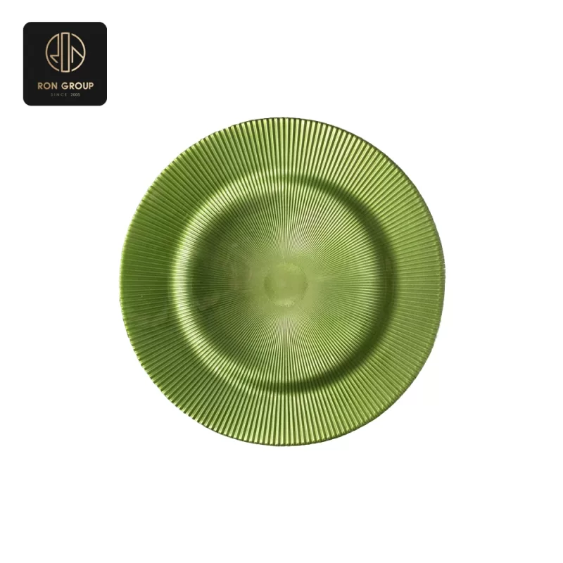 Elegant Glass Plate Series B
