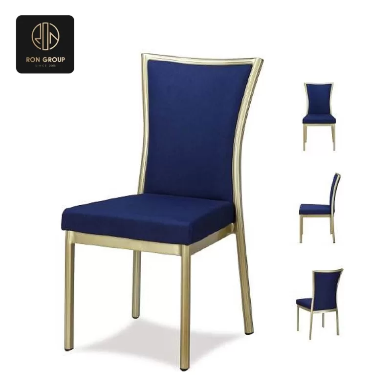 Banquet Chair Blue Gold Series B