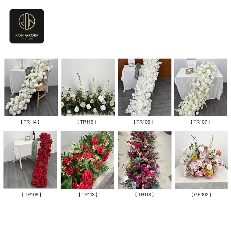 Flower Table Runner Series A
