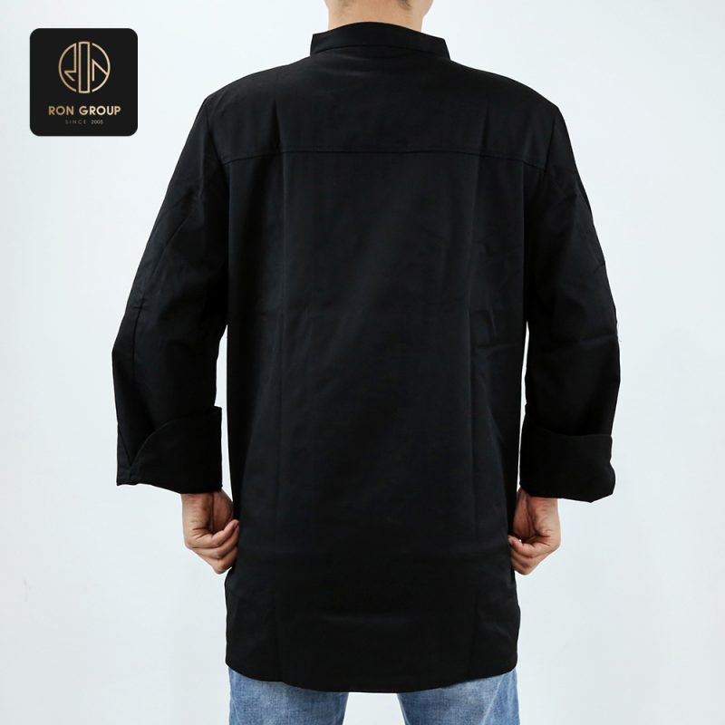 Red Accent Chef Jacket