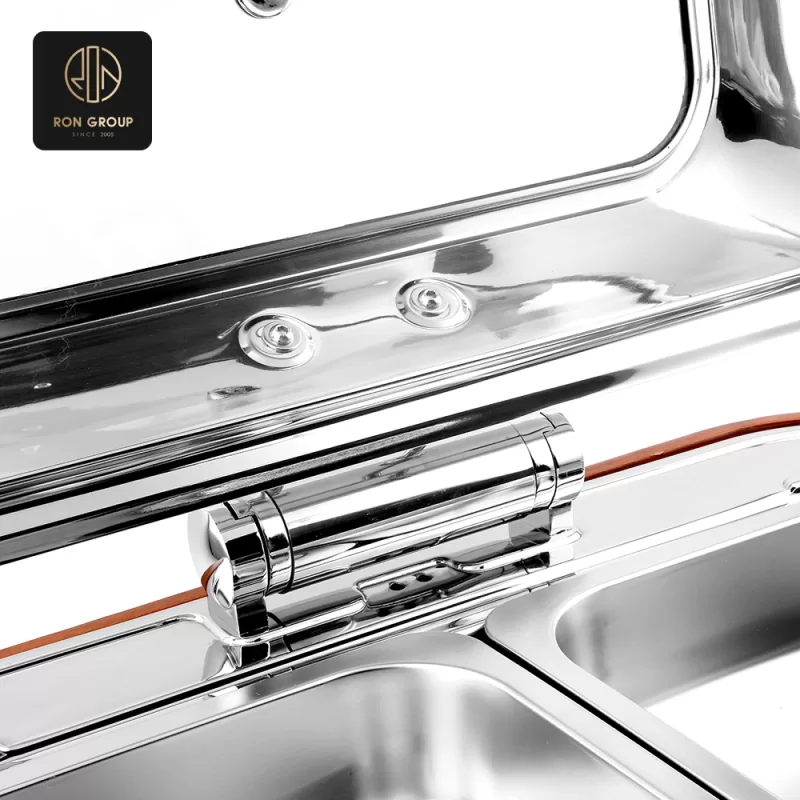 Chafing Dish with Wooden Base SeriesA