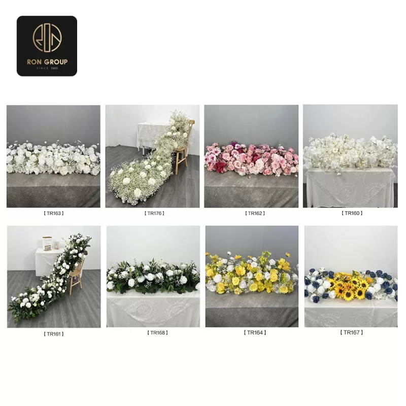 Flower Table Runner Series A