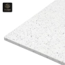 RON GROUP commercial grade - textured white stone surface with speckled finish