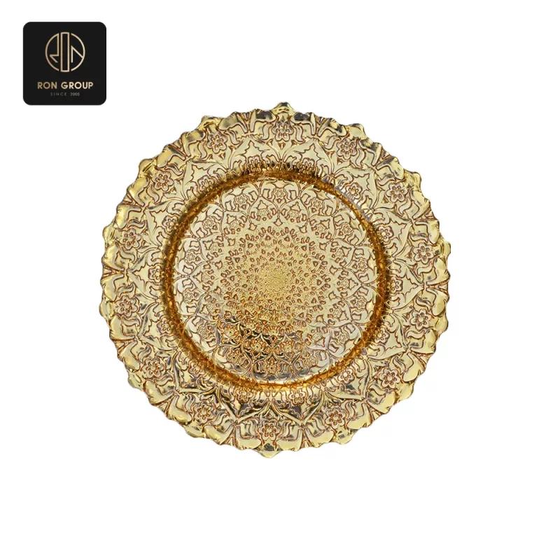 Elegant Glass Plate Series D