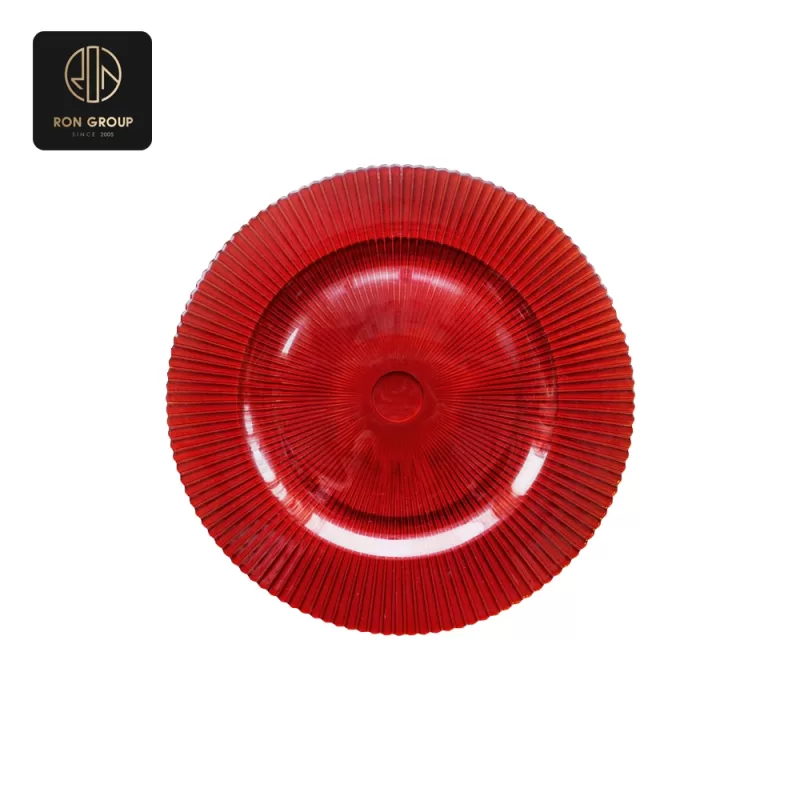 Luxury Glass Plate Series H