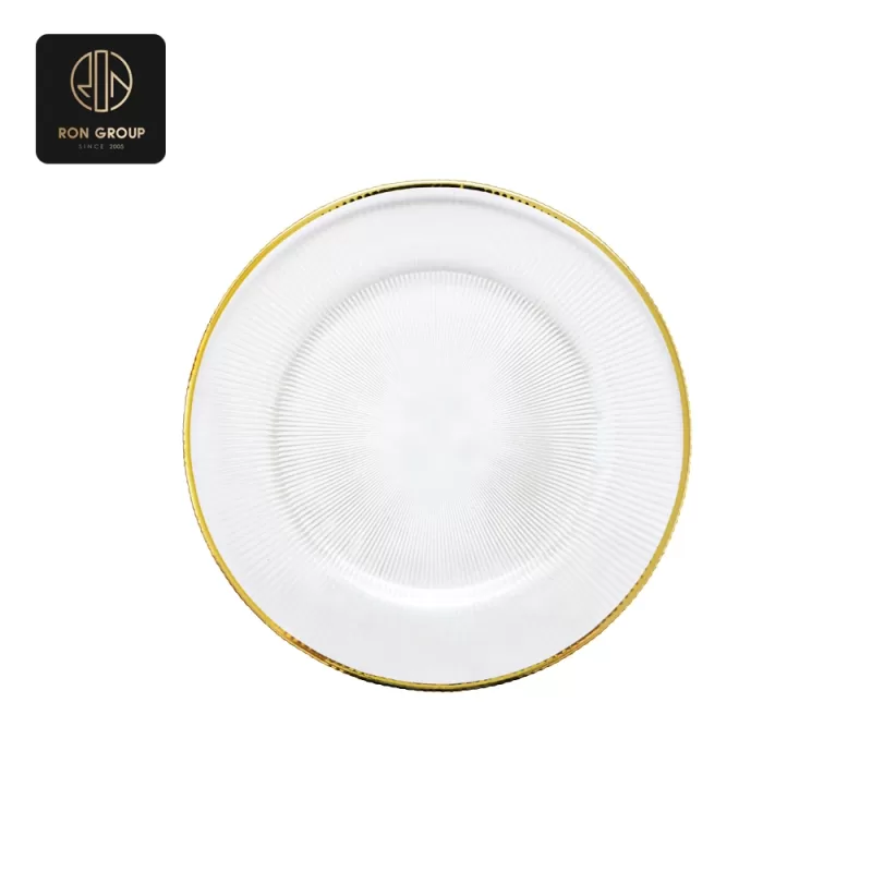 Elegant Glass Plate Series B