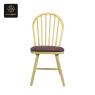 RON GROUP commercial grade - side view windsor chair with ergonomic back design