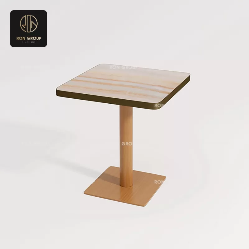 Square Marble-Top Bistro Table Series