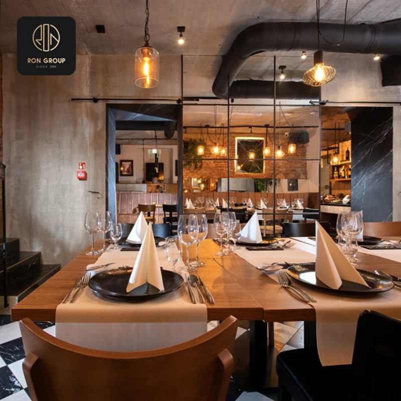 Cozy Restaurant Scene Series A