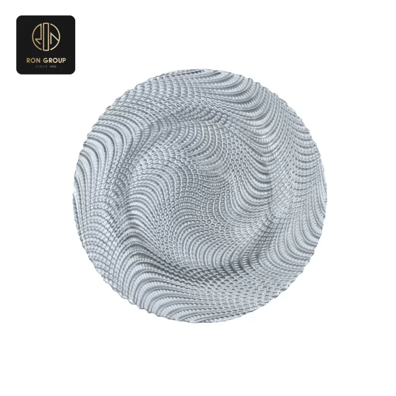 Elegant Glass Plate Series C