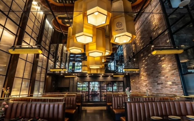 Volcano's Steakhouse Custom Furniture & Steakhouse Fit-Out Case