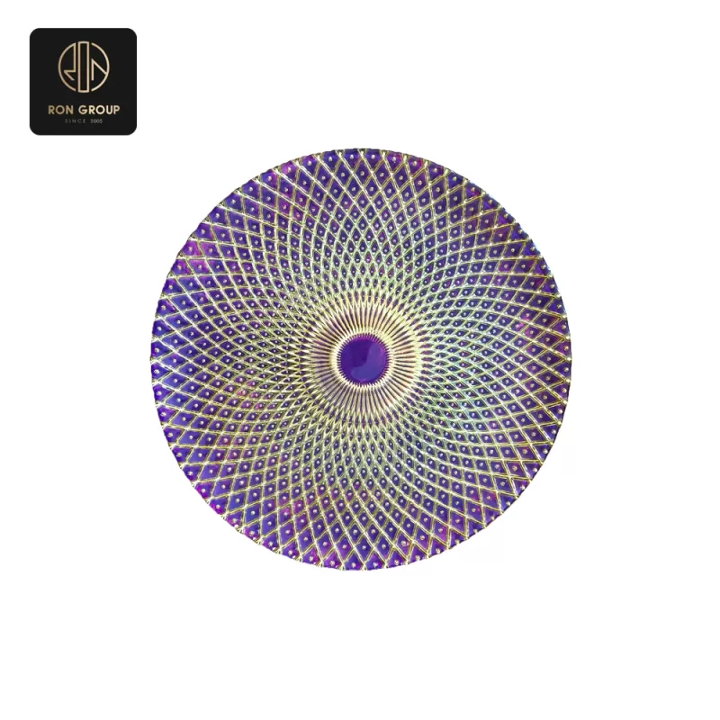 Delicate Glass Plate Series J