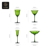 Colored Glass Cup Series L
