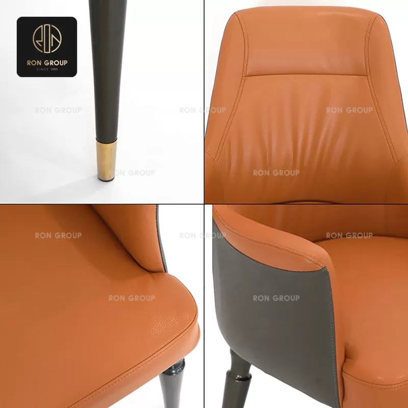 Leatherette High-Back Dining Armchair SeriesC