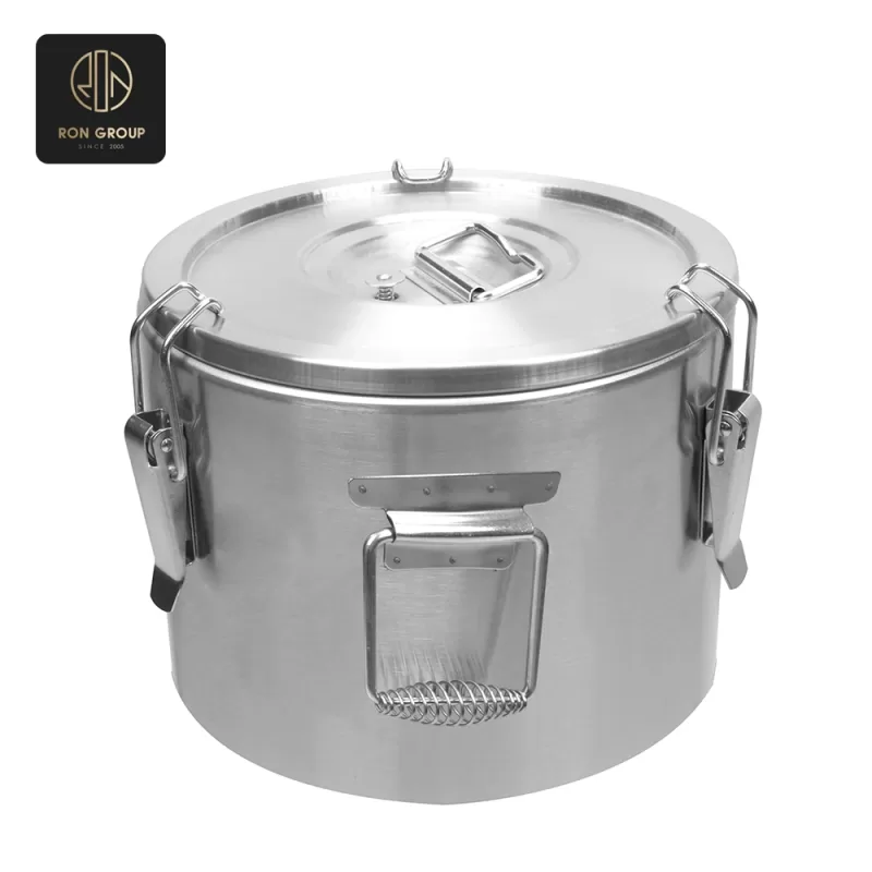 Stainless steel insulated bucket