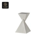 RON GROUP Villa Coffee Table Series T - White Geometric Side Table