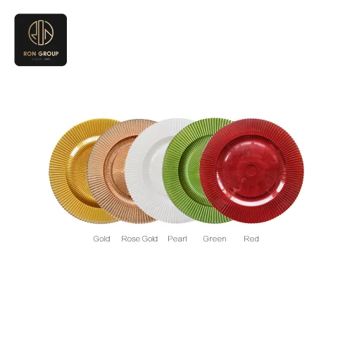 Luxury Glass Plate Series H