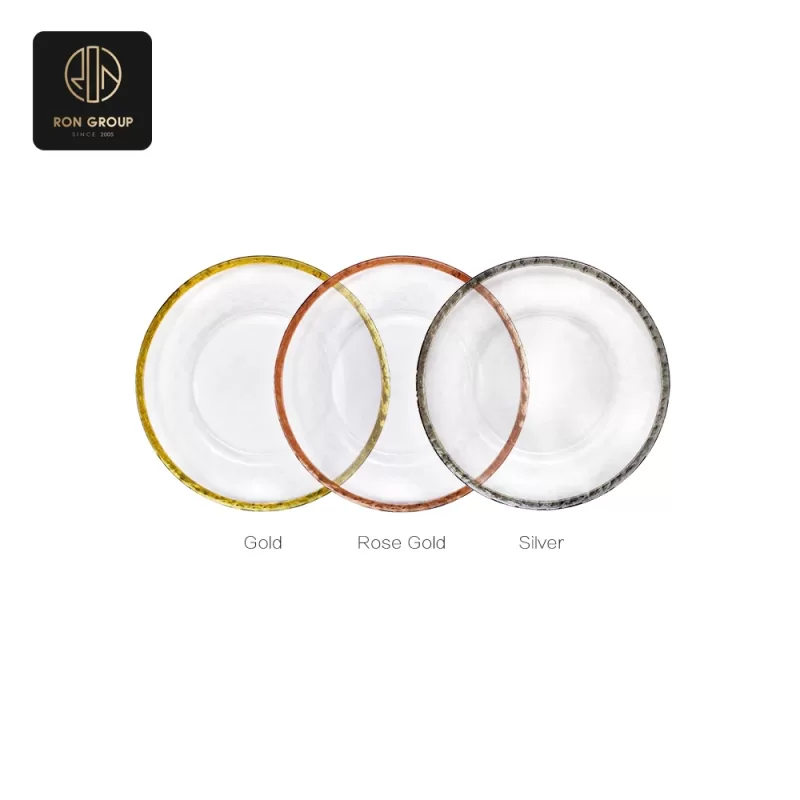Luxury Glass Plate Series D