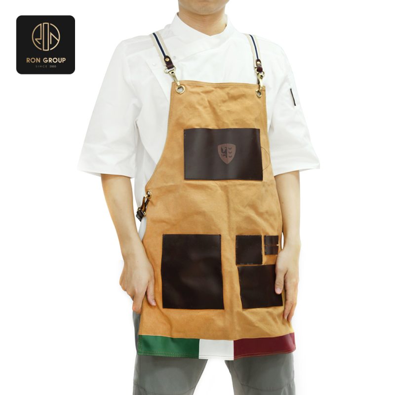 Vintage Brown Apron