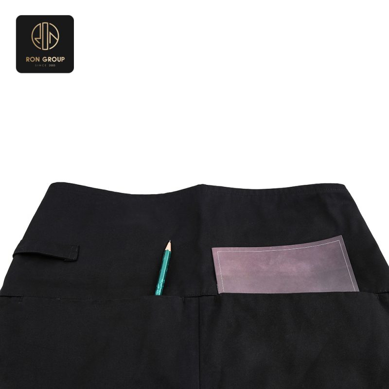 Midnight Elegance Elite Black Apron