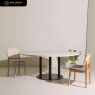 RON GROUP Round Table with Chairs - Commercial Dining Set