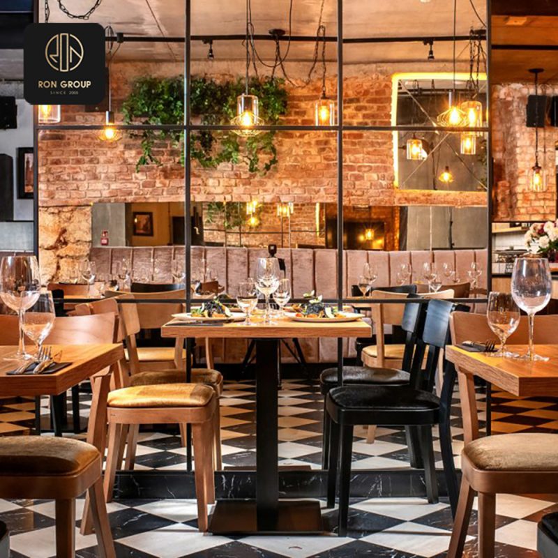 Cozy Restaurant Scene Series A