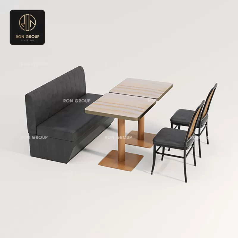 Square Marble-Top Bistro Table Series