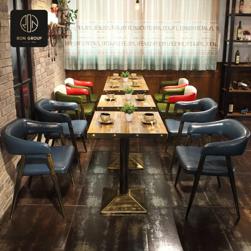 Green Leatherette Dining Set Series