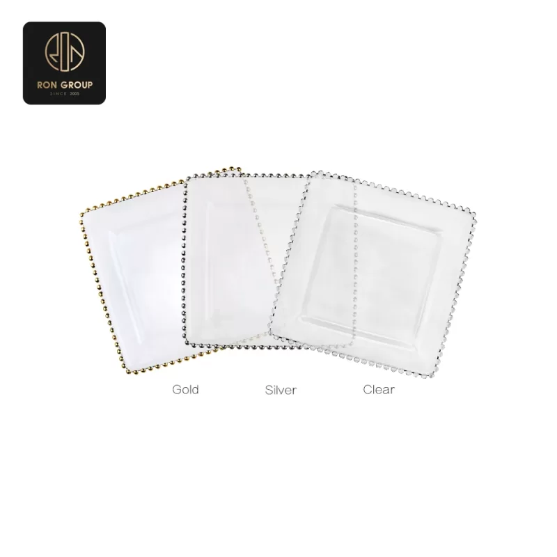Luxury Glass Plate Series A