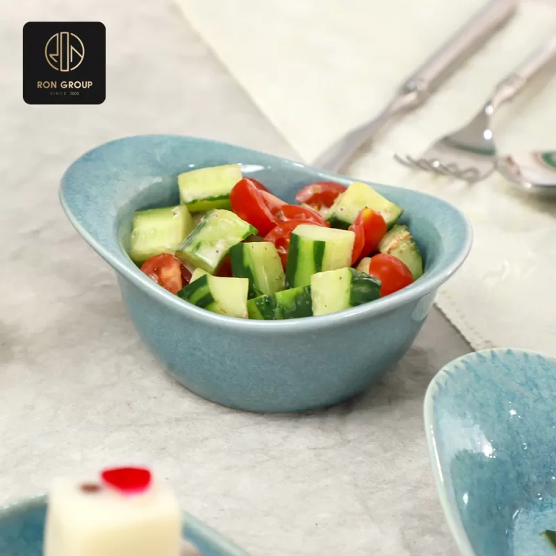 Elegant Starlight green ceramic tableware B