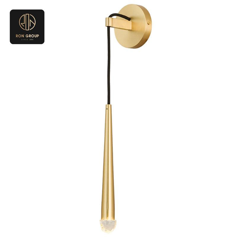 Energy-Efficient Brass Wall Lamp Series