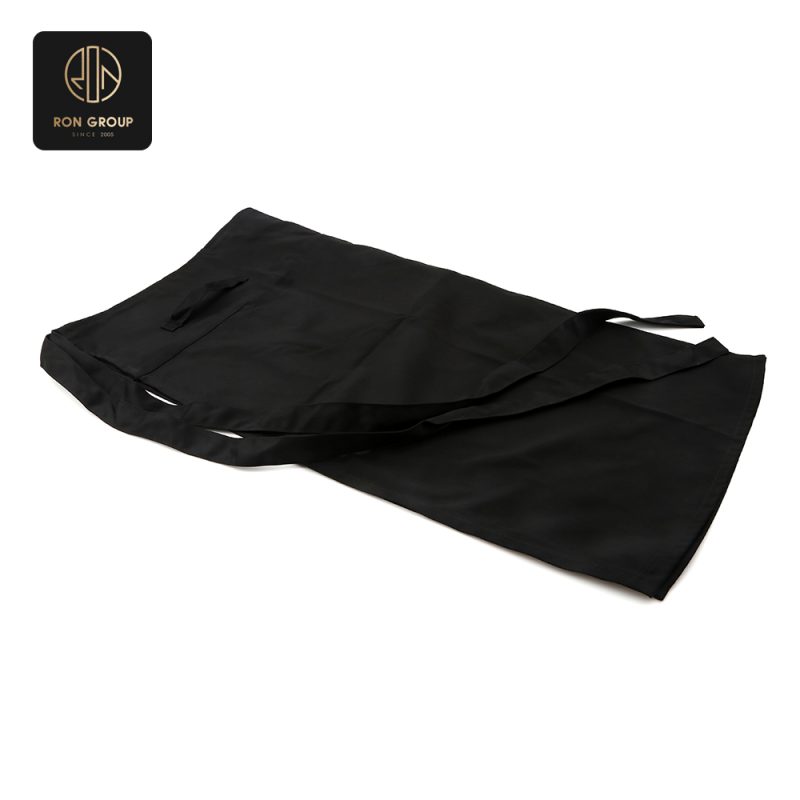 Long Stylish Black Apron