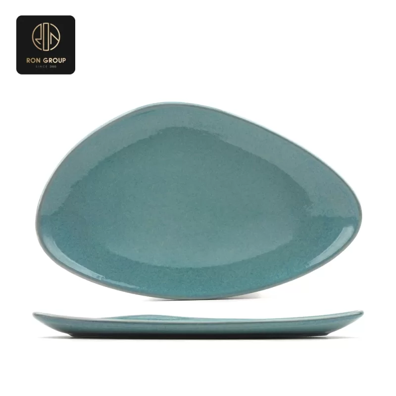 Elegant Starlight green ceramic tableware B