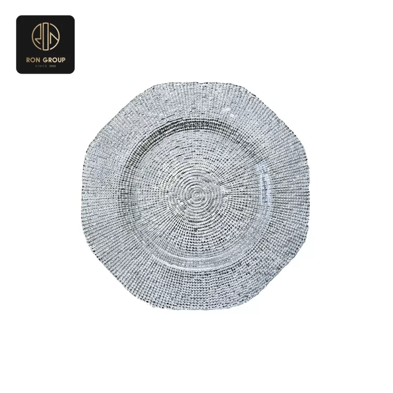 Elegant Glass Plate Series H