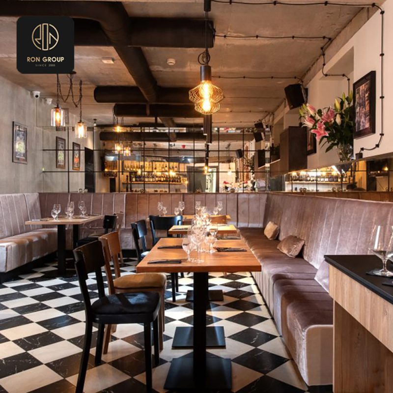 Cozy Restaurant Scene Series A
