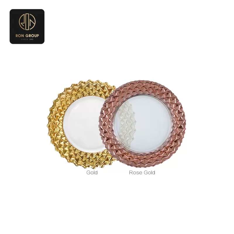 Elegant Glass Plate Series I