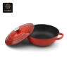 A close-up reveals the metal knob and the 'Success' embossing on the red oval lid.
