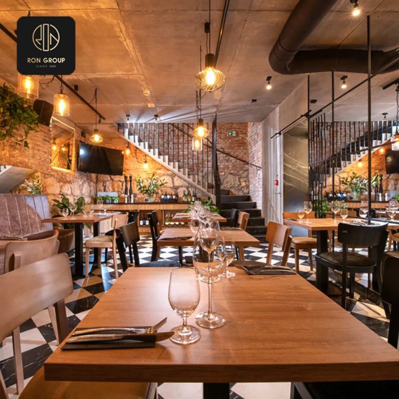 Cozy Restaurant Scene Series A
