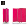RON GROUP wholesale supply - hot pink mobile partition system for commercial use