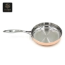 RON GROUP Copper Frying Pan - Stainless Steel Handle