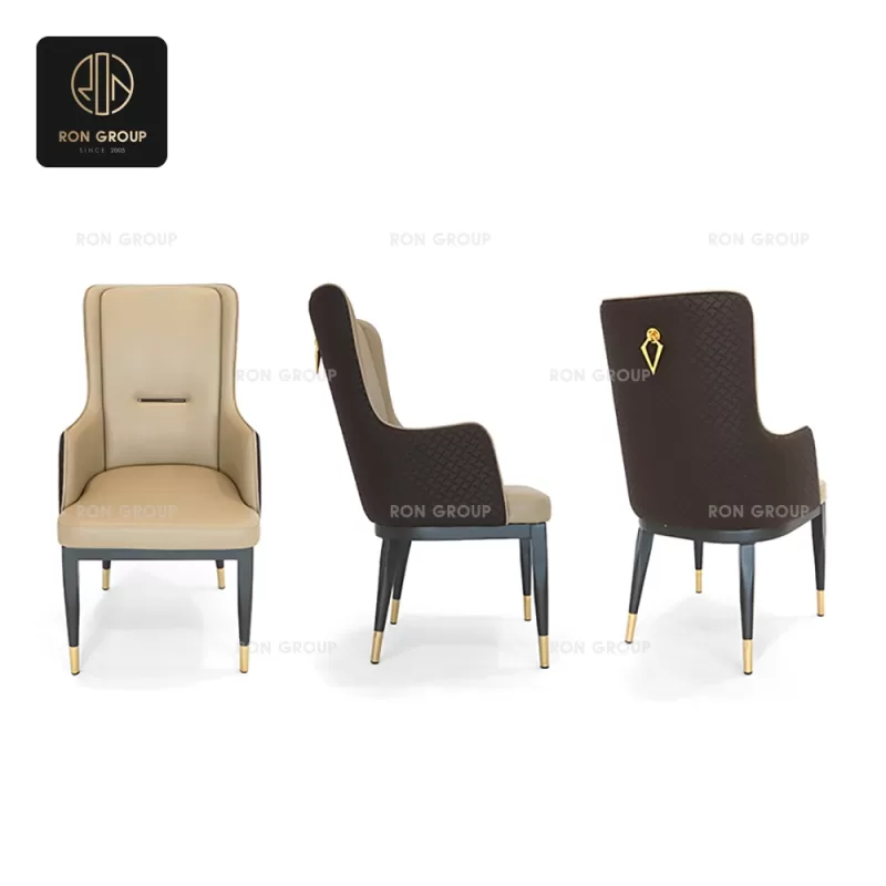 Leatherette High-Back Dining Armchair SeriesA
