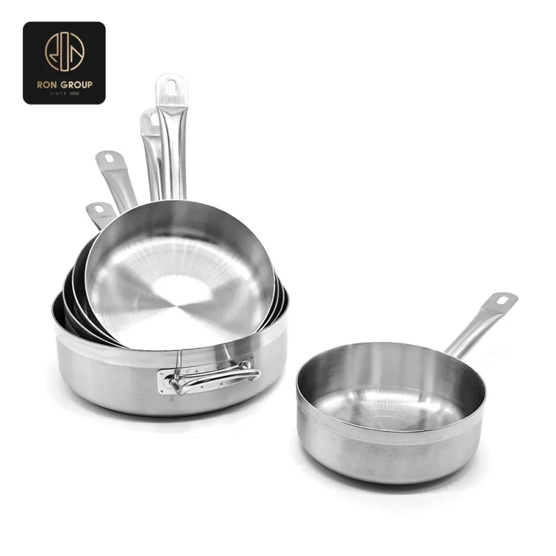 Multi-size cooking pan