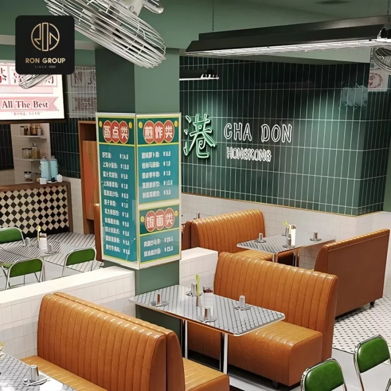 Relaxed Bistro Booth Series E