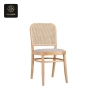RON GROUP Wood Dining Side Chair Series H - Rattan Back