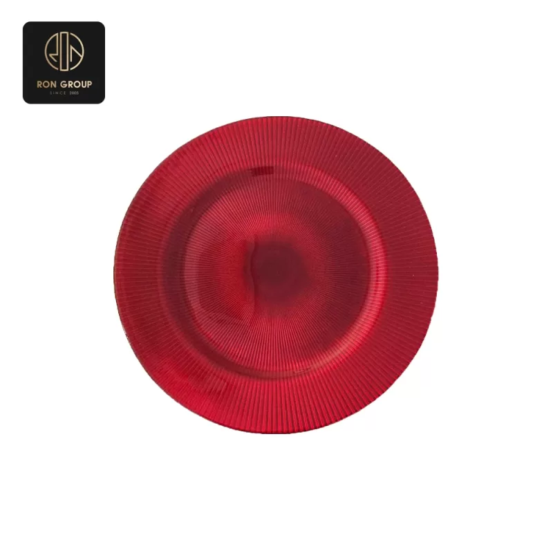 Elegant Glass Plate Series B