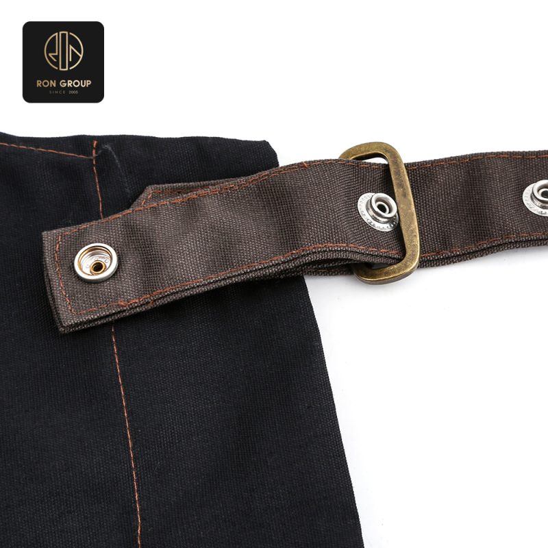 Durable Black Chef Apron 